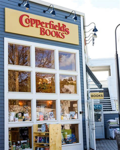 Copperfield's books - Established in 1981, Copperfield's Books is the North Bay's premier independent bookseller with eight locations in Napa, Marin, and Sonoma Counties. Copperfield's has built a stellar events program that includes more than 500 events a year (most are free), both in stores and in off-site venues. For more information on upcoming events and ...